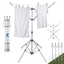 monzana® Aluminium Wäschespinne 104x160cm 16m Gesamtleine monzana® Aluminium Wäschespinne 104x160cm 16m Gesamtleine