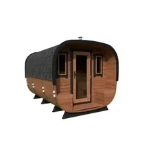 Moderne Fasssauna „Quadrat“ 3x2m | Moderne Sauna mit Terrasse kaufen | Saunafass aus Holz | Fasssauna mit Holzofen oder Elektroofen Moderne Fasssauna „Quadrat“ 3x2m | Moderne Sauna mit Terrasse kaufen | Saunafass aus Holz | Fasssauna mit Holzofen oder Elektroofen