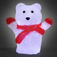 LED Acryl Figur Weihnachten Eisbär LED Acryl Figur Weihnachten Eisbär
