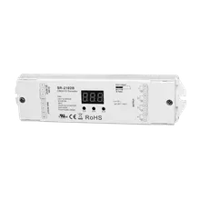 SR-2102B DMX512 RGBW LED Decoder & Controller 4-Kanal 12-48V DC 20A SR-2102B DMX512 RGBW LED Decoder & Controller 4-Kanal 12-48V DC 20A