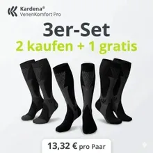 Kardena VenenKomfort Pro – Kompressionsstrümpfe für leichte Beine im Alltag Kardena VenenKomfort Pro – Kompressionsstrümpfe für leichte Beine im Alltag