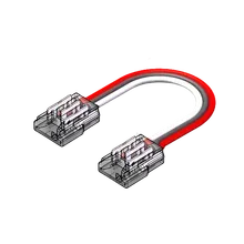 LED Strip-zu-Strip Verbinder – 3-polig, 10 mm, lötfrei mit 15 cm Verbindungskabel für CCT SMD LED Streifen LED Strip-zu-Strip Verbinder – 3-polig, 10 mm, lötfrei mit 15 cm Verbindungskabel für CCT SMD LED Streifen