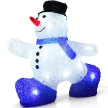 Deuba® LED Acryl Figur Weihnachten Schneemann M Deuba® LED Acryl Figur Weihnachten Schneemann M
