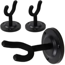 Wandhalter 3er-Set gepolstert für Gitarren, Bass, Skateboard, Longboard Wandhalter 3er-Set gepolstert für Gitarren, Bass, Skateboard, Longboard