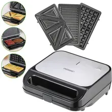 monzana® Sandwichmaker XXL 3in1 1000W 25x23,5x9,5cm schwarz monzana® Sandwichmaker XXL 3in1 1000W 25x23,5x9,5cm schwarz