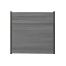 WPC Coex. Zaun Komplettset, grey, 20 mm (S) x 1790 mm (B) x 1730 mm (H), Modulares Zaunsystem / Sichtschutz / Steckzaun inkl. Start- und Abschlussprofil (Serie WoodoWyk ohne Pfosten) WPC Coex. Zaun Komplettset, grey, 20 mm (S) x 1790 mm (B) x 1730 mm (H), Modulares Zaunsystem / Sichtschutz / Steckzaun inkl. Start- und Abschlussprofil (Serie WoodoWyk ohne Pfosten)