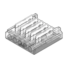 LED Anschlussverbinder – 5-polig, 10 mm, lötfrei & frei konfigurierbar für RGBW SMD LED-Streifen (ohne Kabel) LED Anschlussverbinder – 5-polig, 10 mm, lötfrei & frei konfigurierbar für RGBW SMD LED-Streifen (ohne Kabel)
