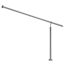monzana® Eingangsgeländer Edelstahl 160cm monzana® Eingangsgeländer Edelstahl 160cm