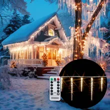 Lichterkette Eiszapfen Warmweiß 10,5m Lichterkette Eiszapfen Warmweiß 10,5m