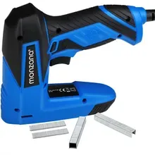 monzana® Elektrotacker Blau/Schwarz inkl 400 Klammern monzana® Elektrotacker Blau/Schwarz inkl 400 Klammern