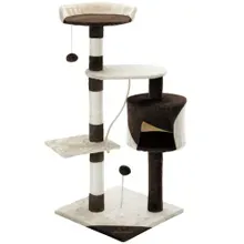 Kratzbaum Beige/Braun 112cm Kratzbaum Beige/Braun 112cm