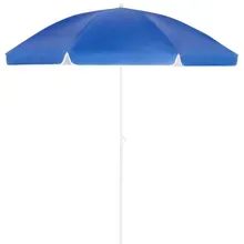 Sonnenschirm Cyprus Blau 180cm UV-Schutz 50+ Neigefunktion Sonnenschirm Cyprus Blau 180cm UV-Schutz 50+ Neigefunktion