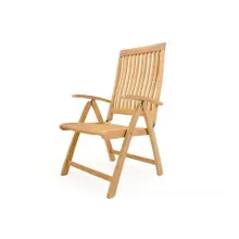 Gartenstuhl Sunrise Teak Hochlehner verstellbar Gartenstuhl Sunrise Teak Hochlehner verstellbar
