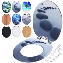 Toilettensitz Stonedesign mit Absenkautomatik Toilettensitz Stonedesign mit Absenkautomatik
