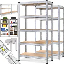monzana® Schwerlastregal 2er-Set 170x75x30cm verzinkt 350kg monzana® Schwerlastregal 2er-Set 170x75x30cm verzinkt 350kg