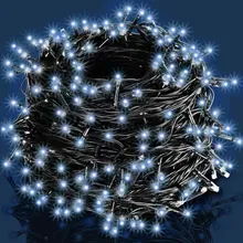 Lichterkette Weihnachten Kaltweiß 60m Lichterkette Weihnachten Kaltweiß 60m