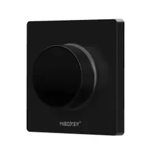 MiBoxer K1 LED Drehregler-Wandfernbedienung Schwarz – für einfarbige LED Streifen, 2,4 GHz Funk, 1 Zone mit Nachtlicht MiBoxer K1 LED Drehregler-Wandfernbedienung Schwarz – für einfarbige LED Streifen, 2,4 GHz Funk, 1 Zone mit Nachtlicht