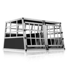 Hundetransportbox XL Alu 89x70x51cm Hundetransportbox XL Alu 89x70x51cm