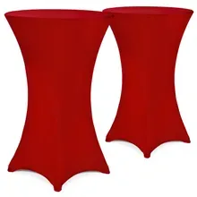 Stehtischhusse 2er-Set Bordeaux Ø60cm Stehtischhusse 2er-Set Bordeaux Ø60cm