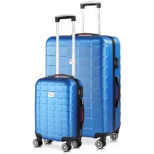 Hartschalenkoffer-Set 2-tlg Exopack Blau ABS Hartschalenkoffer-Set 2-tlg Exopack Blau ABS