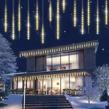 monzana® Lichterkette Weihnachten Diamantenregen Warmweiß monzana® Lichterkette Weihnachten Diamantenregen Warmweiß