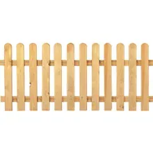 Gartenzaun Holz Kiefer / Fichte 180 x 60 cm (Serie Edewecht) Gartenzaun Holz Kiefer / Fichte 180 x 60 cm (Serie Edewecht)