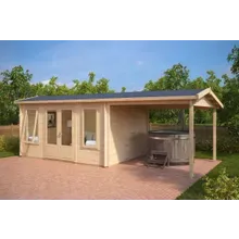 Gartenhaus mit Vordach “Eva D” 7x3m | Modernes Gartenhaus mit Vordach | Modernes Vordach aus Holz | Gartenhaus 3x7m Gartenhaus mit Vordach “Eva D” 7x3m | Modernes Gartenhaus mit Vordach | Modernes Vordach aus Holz | Gartenhaus 3x7m