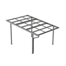 Bausatz Carport Singular, Aluminium ohne Solarmodule für 1 PKW, Caportmaße: 3571 mm (B) x 3040 mm (H) x 5268 mm (T) für bis zu 9 Module (Maße 1134 mm x 1722 mm x 30 mm) Bausatz Carport Singular, Aluminium ohne Solarmodule für 1 PKW, Caportmaße: 3571 mm (B) x 3040 mm (H) x 5268 mm (T) für bis zu 9 Module (Maße 1134 mm x 1722 mm x 30 mm)