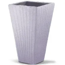 Blumentopf Sand Polyrattan-Optik 70x40x40cm Blumentopf Sand Polyrattan-Optik 70x40x40cm