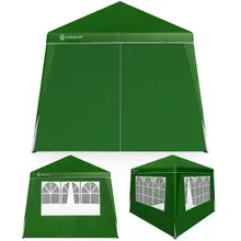 Casaria® Faltpavillon Capri Grün 3x3m inkl 4 Seitenwänden UV-Schutz 50+ Casaria® Faltpavillon Capri Grün 3x3m inkl 4 Seitenwänden UV-Schutz 50+