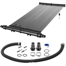 monzana® Poolheizung Solar Anthrazit 116x66x6cm monzana® Poolheizung Solar Anthrazit 116x66x6cm