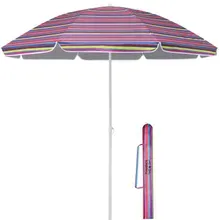 Sonnenschirm Crete Bunt 200cm UV-Schutz 50+ Neigefunktion Sonnenschirm Crete Bunt 200cm UV-Schutz 50+ Neigefunktion