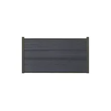 XXXL Premium Komplettset, WPC Coex. Zaun, anthrazit, 20mm (S) x 1790 mm (B) x 900 mm (H), Modulares Zaunsystem / Sichtschutz / Steckzaun inkl. Start- und Abschlussprofil (Serie WoodoSylt, ohne Pfosten) XXXL Premium Komplettset, WPC Coex. Zaun, anthrazit, 20mm (S) x 1790 mm (B) x 900 mm (H), Modulares Zaunsystem / Sichtschutz / Steckzaun inkl. Start- und Abschlussprofil (Serie WoodoSylt, ohne Pfosten)