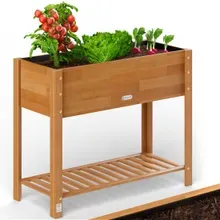 Casaria® Hochbeet Akazienholz FSC®-zertifiziert 100x40x84cm Casaria® Hochbeet Akazienholz FSC®-zertifiziert 100x40x84cm