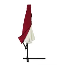 Abdeckung Ampelschirm Sonnenschirm Rot 3m Abdeckung Ampelschirm Sonnenschirm Rot 3m