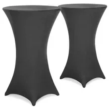 Stehtischhusse 2er-Set Anthrazit Ø60cm Stehtischhusse 2er-Set Anthrazit Ø60cm