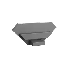 Endkappe für LED Alu Eckprofil Exo-V2_14 + Cover PC45_16 Endkappe für LED Alu Eckprofil Exo-V2_14 + Cover PC45_16
