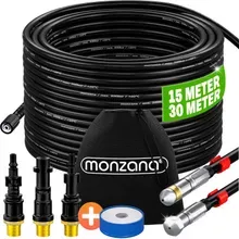 Rohrreinigungsset Premium 5-tlg Schwarz 30m Rohrreinigungsset Premium 5-tlg Schwarz 30m