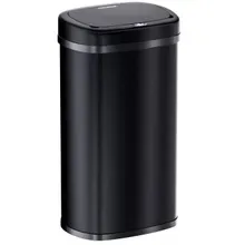 Sensor Mülleimer Edelstahl Schwarz 50L Sensor Mülleimer Edelstahl Schwarz 50L