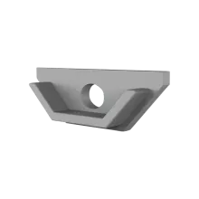 Endkappe für LED Alu Eckprofil Exo-V1_12 + Cover PC7X_12 Endkappe für LED Alu Eckprofil Exo-V1_12 + Cover PC7X_12
