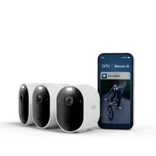Arlo Pro 6 2K+ Überwachungskamera - 3er Set - Weiß Arlo Pro 6 2K+ Überwachungskamera - 3er Set - Weiß