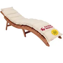 Auflage Sonnenliege Creme 183x56x7cm Auflage Sonnenliege Creme 183x56x7cm