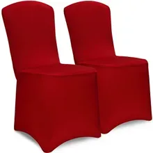 Stuhlhussen 2er-Set Bordeaux Stuhlhussen 2er-Set Bordeaux