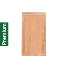 Premium Douglasie Gartentür, Sichtschutzzaun Holz, 100 cm (B) x 178,5 cm (H), Senkrechtfüllung - natur Premium Douglasie Gartentür, Sichtschutzzaun Holz, 100 cm (B) x 178,5 cm (H), Senkrechtfüllung - natur