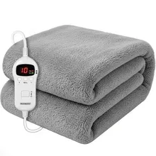 monzana® Heizdecke Fleece Grau 180x130cm monzana® Heizdecke Fleece Grau 180x130cm