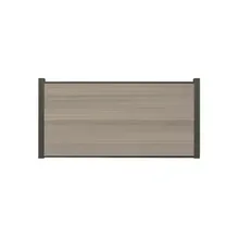 WPC Coex. Zaun Komplettset, grau meliert, 20mm (S) x 1790 mm (B) x 900 mm (H), Modulares Zaunsystem / Sichtschutz / Steckzaun inkl. Start- und Abschlussprofil (Serie WoodoWyk, ohne Pfosten) WPC Coex. Zaun Komplettset, grau meliert, 20mm (S) x 1790 mm (B) x 900 mm (H), Modulares Zaunsystem / Sichtschutz / Steckzaun inkl. Start- und Abschlussprofil (Serie WoodoWyk, ohne Pfosten)