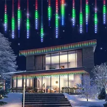 Lichterkette Weihnachten Diamantenregen Bunt Lichterkette Weihnachten Diamantenregen Bunt