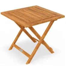 Casaria® Gartentisch klappbar Akazienholz 46cm massiv platzsparend elegant Casaria® Gartentisch klappbar Akazienholz 46cm massiv platzsparend elegant