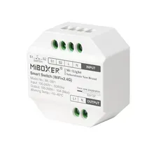 MiBoxer WL-SW1 WIFI Smart-Schalter – Unterputzmodul für 230 V mit App- & Tastersteuerung MiBoxer WL-SW1 WIFI Smart-Schalter – Unterputzmodul für 230 V mit App- & Tastersteuerung