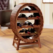 Casaria® Weinregal 12 Flaschen Weinfass Design Casaria® Weinregal 12 Flaschen Weinfass Design